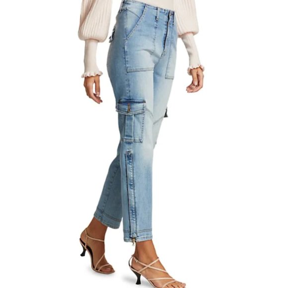 Payton High-Rise Cargo Jeans